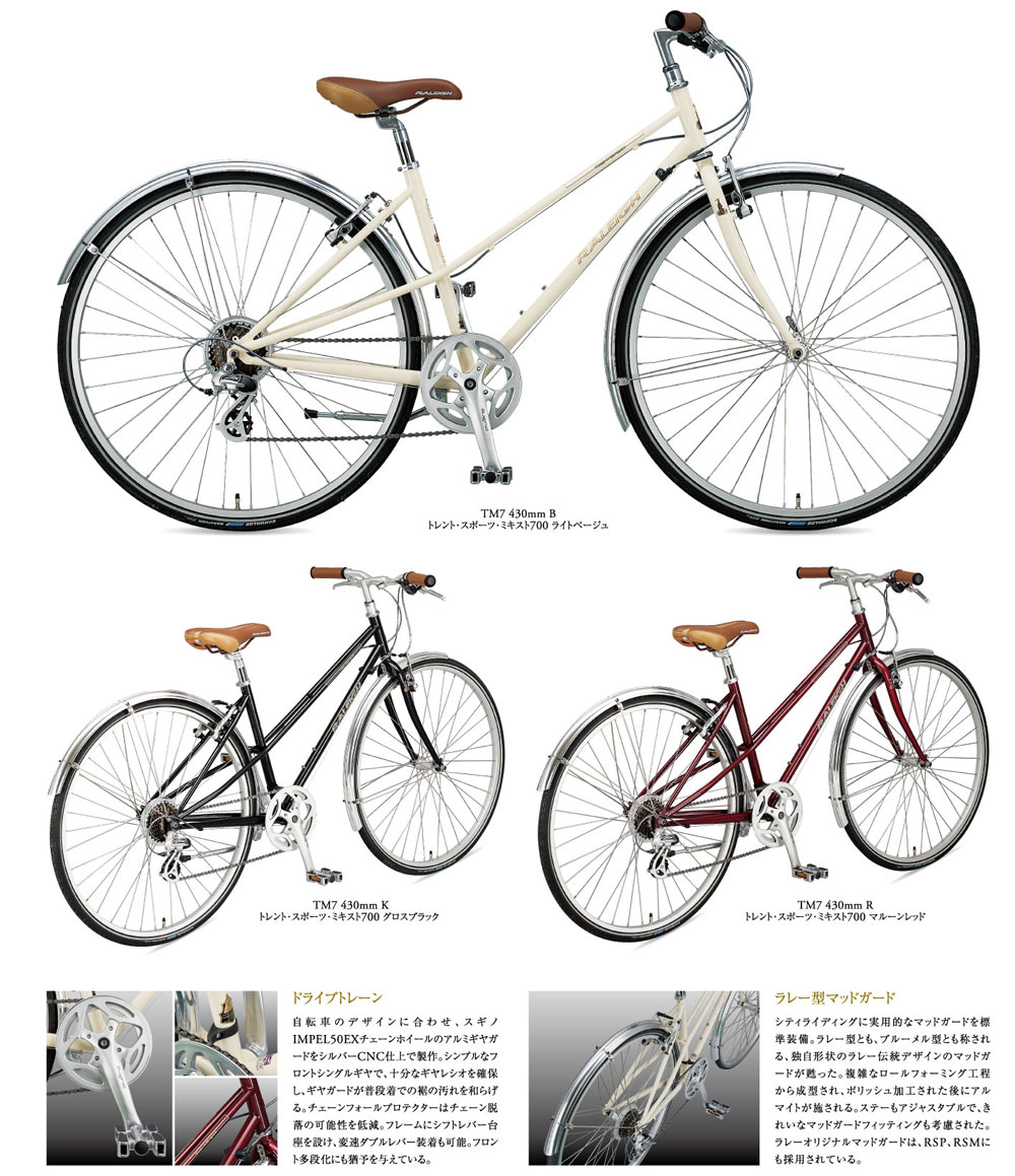 ラレー クラシックバイク TM7(トレントスポーツミキスト700C